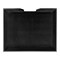 Dacasso Classic Black Leather 17" x 14" Conf. Pad Holder without Coaster Holders A1063 - alternate 2